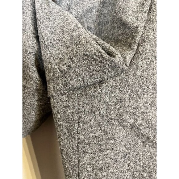 Vintage Wool Pant Straight Leg 16 Gray Retro Preppy Old Money Neutral Classic - Picture 5 of 13